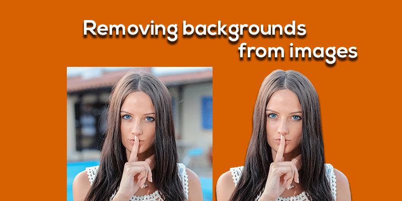Removing backgrounds from images