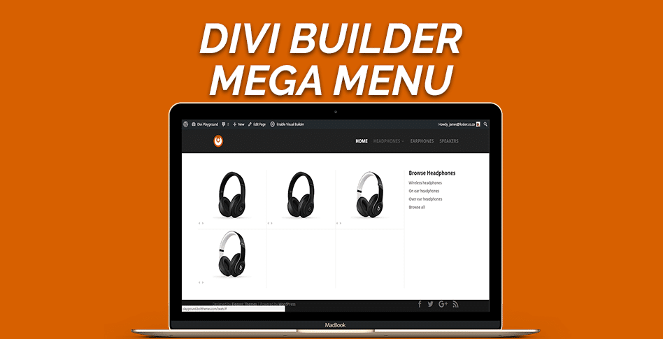 Divi Builder Mega Menu